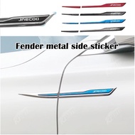 Jaecoo Car Fender Metal Emblem Sticker 3D Blade-Style Side Badge Trim Decorative Accessory for Chery