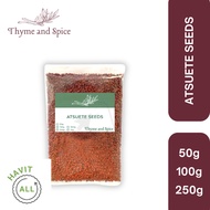 [POUCH] Annatto seed/ Atsuete 50G 100G 250G - Spice️ THYME AND SPICE HAVITALL