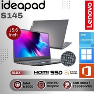 Laptop Lenovo IdeaPad Slim S145 [Intel N4000/256GB SSD + Slot HDD/4GB