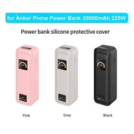 For Anker Prime Power Bank 20000mAh 220W Soft Silicone Case Portable Charger Shell for Anker Power B