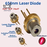 YRBWDYZDH Red Laser Head Diode Module, Tripod 5mW 7mW 10mW DIY High Power Burning Infrared, Metal 3V