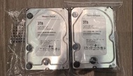 Western Digital 3TB HDD x 2