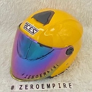 helmet murah aces r1 siap visor rainbow lelong