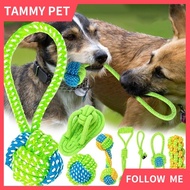 Christmas Dog Toys Dog Rope Toy，Dogs Chew Toys for Puppy Medium and Large BreedsTeeth Clean Grinding