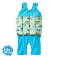 Pobao Short John FloatSuit Children's Buoyancy Shorts Swimsuit-King Chameleon