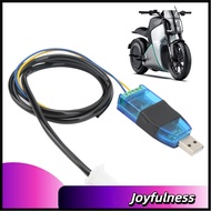 joyfulness Tbest USB Programming Cord Electric Bike Programmable Data Cable Baud Rate 115200 for Con