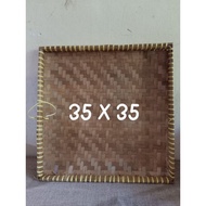 35x35 Square Tampah, Tumpeng Place for Market Snacks
