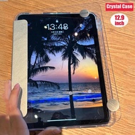 Crystal Case For iPad Pro 12.9 Case 360 Rotating Transparent Ultra Thin Cover ipad pro11 2022 2021 2020 2018 2022 AiR 54 10.9 10.2 10.5 9.7 Mini Accessories