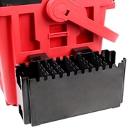 【IMBUTFL】Bait Box Drain Holes Design Lightweight Bait Holder Plastic Fishing Box