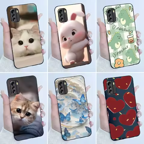 Cute Case For Nokia G60 5G/Nokia G100/Nokia G42/Nokia G310 Printing Shell Protective Cover Soft Sili