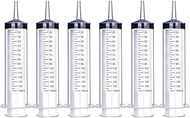 150ml Large Plastic Syringe with Tube – Individually Sealed Big Syringes for Liquids, Measuring, Ref