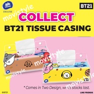 BT21 Tissue Casing [CHEAPEST] Vinda Tissue Holder Clear Tissue Cover/AntiSlip Mat/BT21 Umbrella/ Bt2