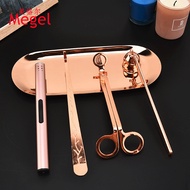 Scented Candle Tool Five-Piece Set Candle Extinguishing Hook Cut Candle Extinguisher Igniter Tray Ar