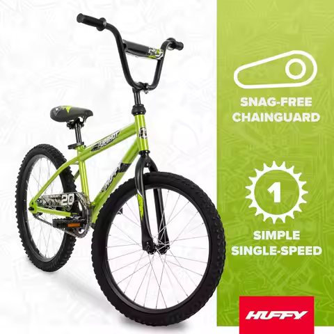 Huffy Upshot 12/16/20 Inch Boys' Bike for Kids, Ages 3+ Years Old, Multiple Color Options, Removable