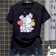 BTS/ T-SHIRT BTS PRINT WOMEN'S TOP T-SHIRT 212 BM / WOMEN'S T-SHIRT