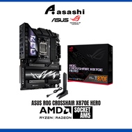 ASUS ROG CROSSHAIR X870E HERO (AM5) ATX Motherboard - 9950X3D 9900X3D 9800X3D