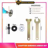 Chuck Adapter Konektor Kepala Bor 10mm-13mm SET 5pcs Arbor Adaptor Alat Poles Gerinda Converter Polisher Gurinda Grinda Bor Cordless Drill &amp; Listrik