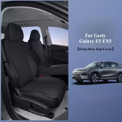 Car Seat Covers For Geely Galaxy E5 EX5 Four Seasons Leather Breathable Front/Rear Row Seat Cushion 