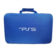 Others - PS5遊戲機收納包可斜跨手提包手提 大容量主機配件收納包（藍色）