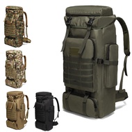 75L Camouflage Hiking Backpack | Large Capacity Unisex | Outdoor Climbing Bag | Tactical Military St