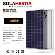 แผงโซล่าเซลล์ BQ Hestia Germany 330W 340W Poly Full Cell 5BB  MONO Half Cell Cut 9BB Solar Panel 340 W JINKO longi Suntech