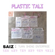PLASTIC TALI•LAUT•PLASTIC KOPI 5X8 6X9 7X9 8X9 9X9 9X12 490gm⨦