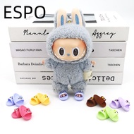 ESPO 17cm  Shoes, 3x1.9cm Hand-made Capybara Shoes,  PVC DIY Dolls Accessories Mini Slippers 17CM