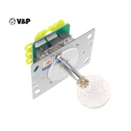 V&P 12V LED Arcade Joysti Colorful Glow Joysti For The Claw Crane Machine Arcade Game Fishing Machin