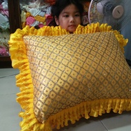 หมอนงานบวช หมอนบวช หมอนแห่นาค ขนาด21*28นิ้ว ใบละ1200บาท ใส่นุ่นพร้อมใช้งาน