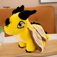 [Tsogto] Dragon Cuddle Toy Warm, Soft Cotton Stuffed Dragon, Dragon Plush Toy Cute, Huggable Dragon 