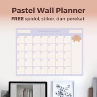 Monthly and Weekly Wallplanner Weekly Planner/ Monthly Planner/ Schedule Board/ Schedule Board/