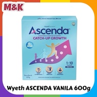 Wyeth ASCENDA VANILA 600g (Exp:05/2026)