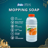 Frida [1kg] Mango Floor Cleaner Multipurpose [48H] Long Lasting for Floors, Surfaces, Tough Stain