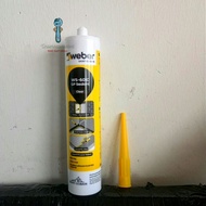 【WS-601C】Silicone Kaca | Multipurpose Acetic Silicone | GP Sealant Clear