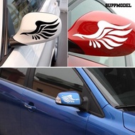[SM]1 Pair Wing Style Car Truck Rearview Mirror Decal Reflective Sticker Decoration