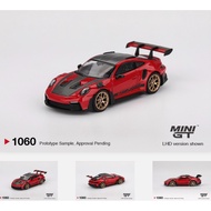 Mini GT Porsche 911 (992) GT3 RS Weissach Package Guards Red