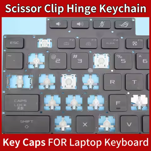 Replacement Keycap Key Hinge For ASUS ROG Zephyrus G16 (2024) G14 GA403U GA605 GA605WV Laptop Keyboa