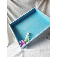 BEST PRODUCT!!! 1 SET OF 4 DELIVERY BOX / BLUE SET DELIVERY BOX / SIMPLE DELIVERY BOX / HAMPERS DELI