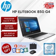 HP Elitebook 850 G4 i5 7th Gen Laptop 8GB RAM 256GB SSD 15.6 Inch Display