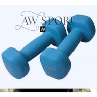 KETTLER Neoprene dumbbells 6kg/Pair Dembel 3kg (2x3kg) Gym/ Dambel/