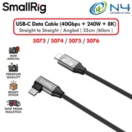 SmallRig USB-C Data Cable (Straight to Straight or Angled) 35cm/13.8IN / 60cm/23.6IN [ 5073 / 5074 /