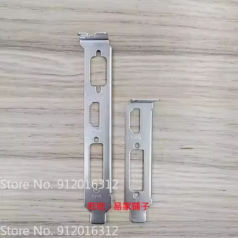 I/O IO Shield Bracket for Yeston RX550 RX560 4G D5 LP Graphics Card Baffle Back Plate