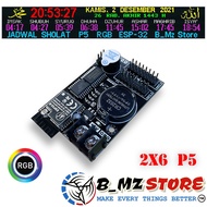 JWS 2x6 RGB P5 Controller - JWS Wifi Controller - 2x6 Jumbo Prayer Clock