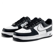 Air Force 1 Low Top white black Panda sneakers B4E5