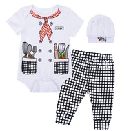 LENSOUS Paddy Field Baby Girls Boys Police Costume Bodysuit