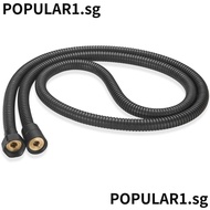 POPULAR Handheld Shower Hose Black Bidet Pipe Anti Winding