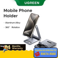 UGREEN Phone Stand Aluminum Cell Phone Adjustable Desk Phone Holder compatible for iPhone 11 Pro Max