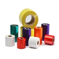 Wax Ribbon Colourful For Thermal Transfer Printer Barcode Printer