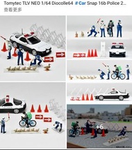 Tomytec TLV NEO 1/64 Diocolle64 ＃Car Snap 16b Police 2