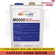 3L MERCURY M6000 WAX AND GREASE REMOVER